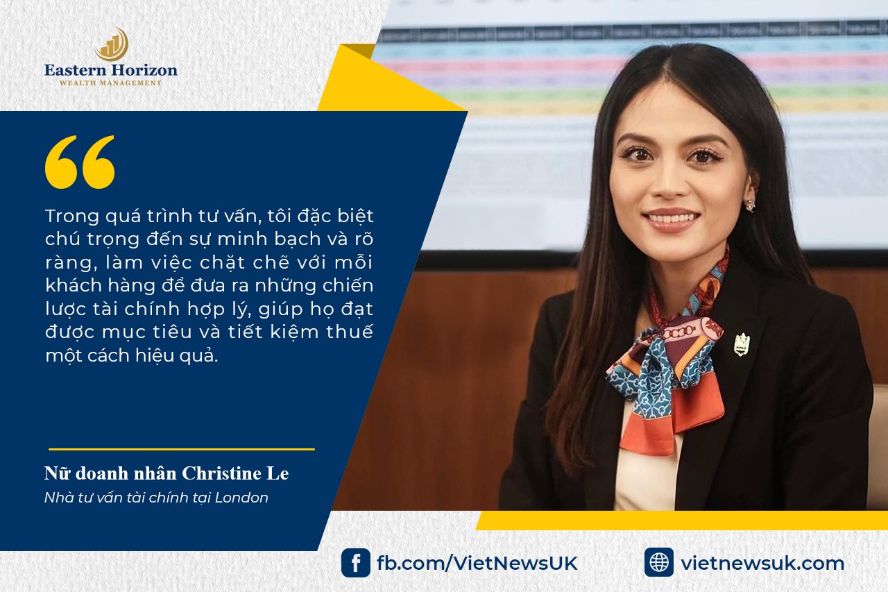 Nữ doanh nhân Christine Le nói về mong muốn cống hiến cho hai quê hương Anh -Việt