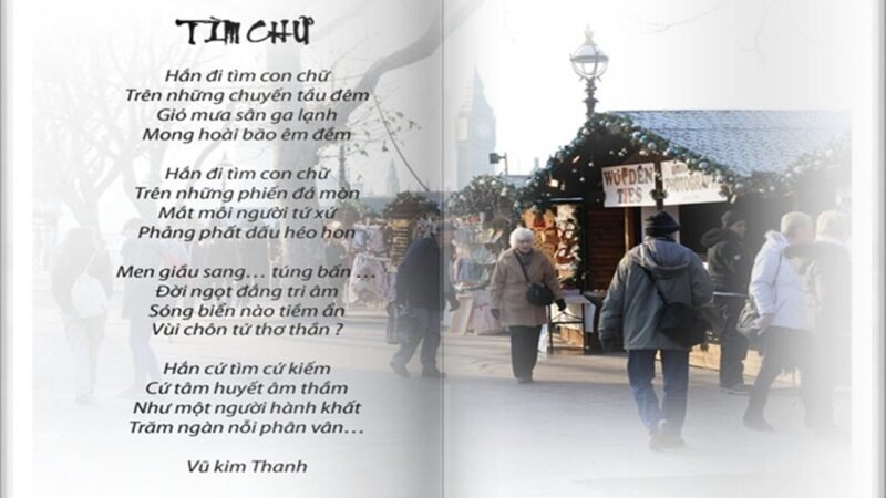 Thơ: Tìm chữ