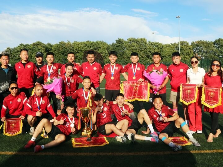 Hình ảnh giải bóng đá “Nón Cup”lần thứ VII năm 2025 của người Việt Nam tại London,Vương quốc Anh