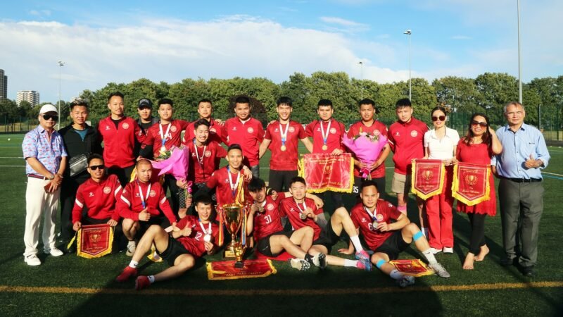 Hình ảnh giải bóng đá “Nón Cup”lần thứ VII năm 2025 của người Việt Nam tại London,Vương quốc Anh