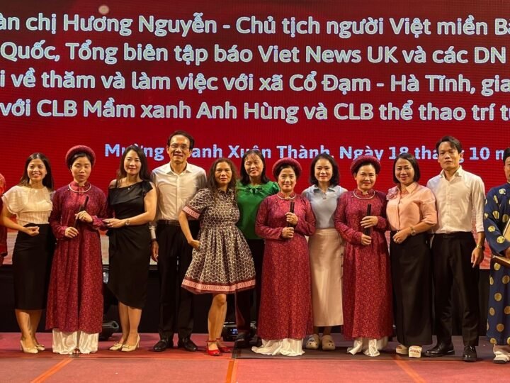 Từ thiện Anh-Việt: Tình người sau những cơn bão ở quê hương