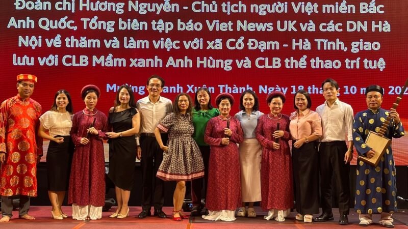 Từ thiện Anh-Việt: Tình người sau những cơn bão ở quê hương