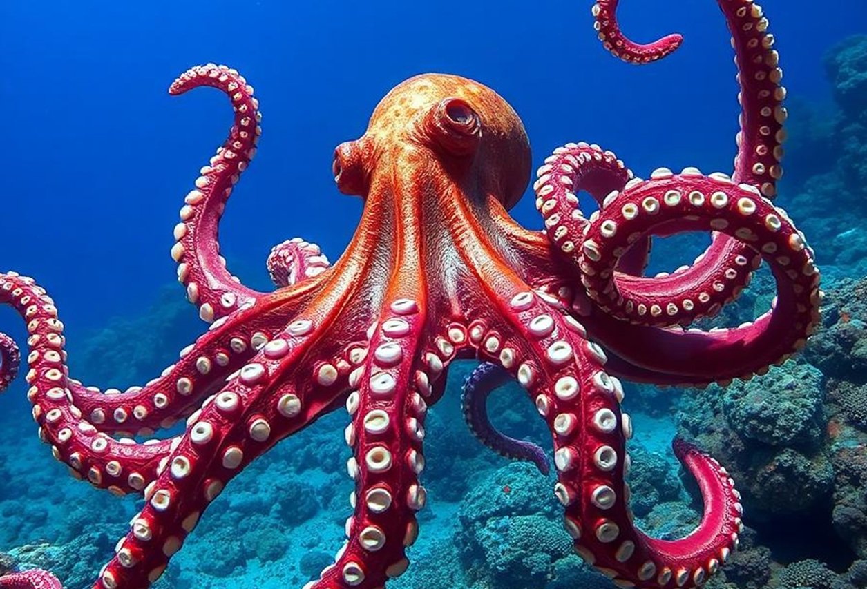 Thời tiết ấm bất thường năm 2025 khiến Anh quốc ‘được mùa bạch tuộc’