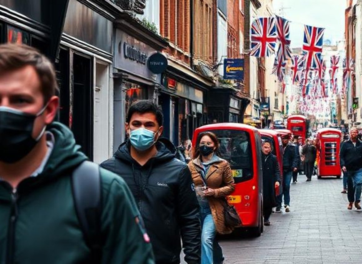 Siêu cúm chủng H3N2 lan rộng ở Anh, công chúng ‘cần đeo khẩu trang’ trên tàu xe