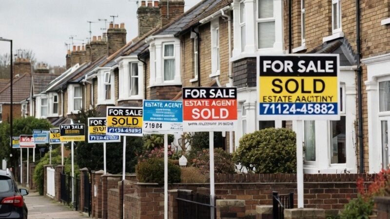 Đầu năm 2026: Thị trường địa ốc Anh ảm đạm, ít người xem và mua nhà