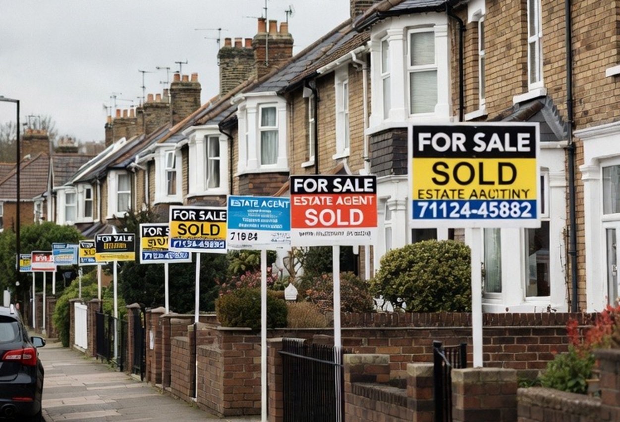 Đầu năm 2026: Thị trường địa ốc Anh ảm đạm, ít người xem và mua nhà