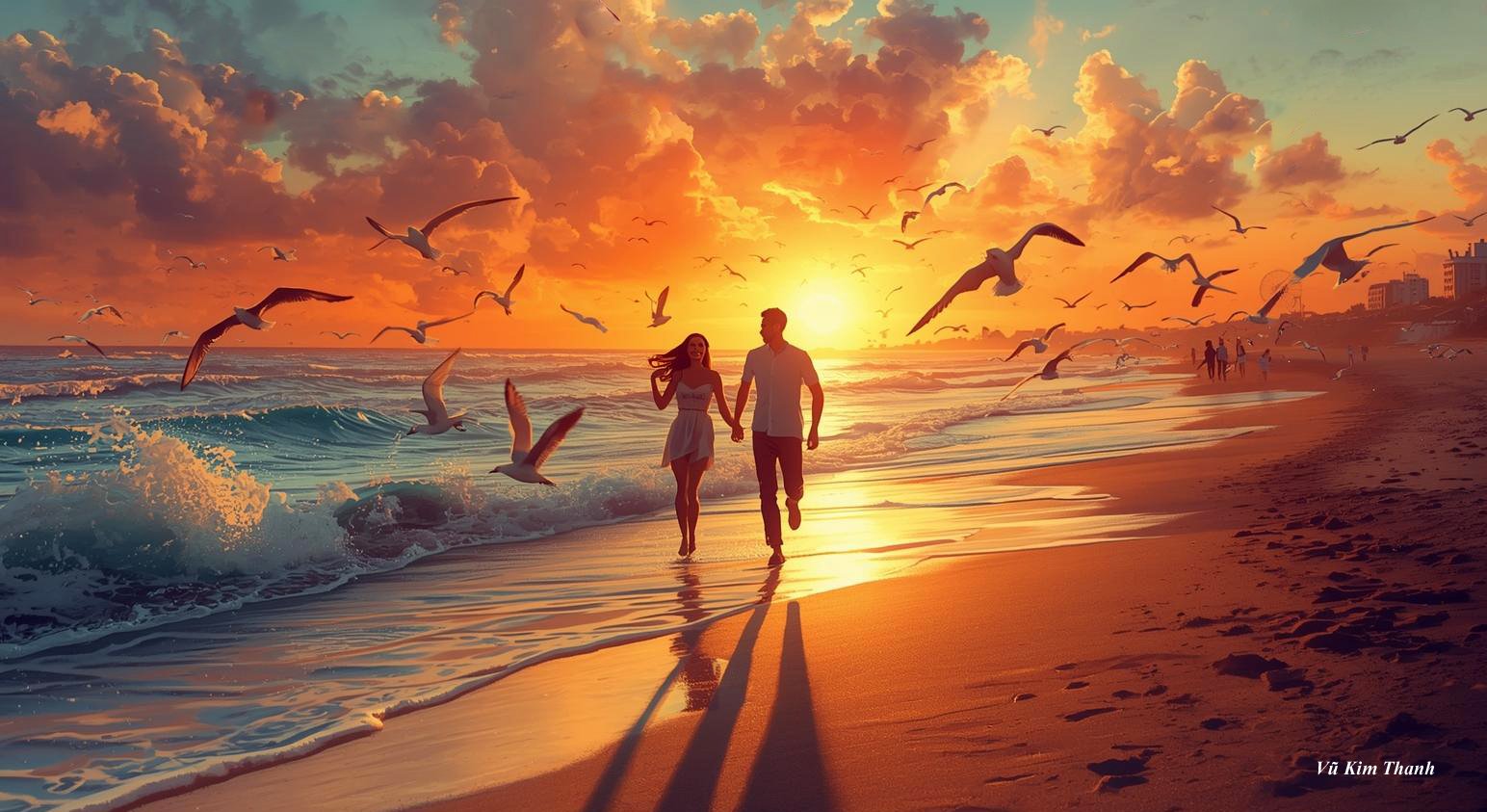 Yêu em từ một phía xa .