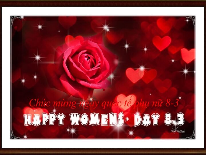 Chúc mừng ngày quốc tế phụ nữ 8-3