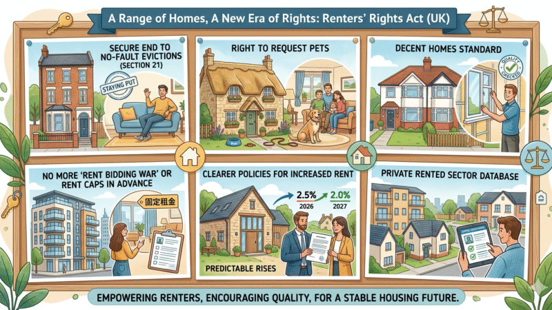 Sống ở Anh (bài 8): Đi thuê nhà hay cho thuê, bạn đều bị luật Renters’ Rights tác động