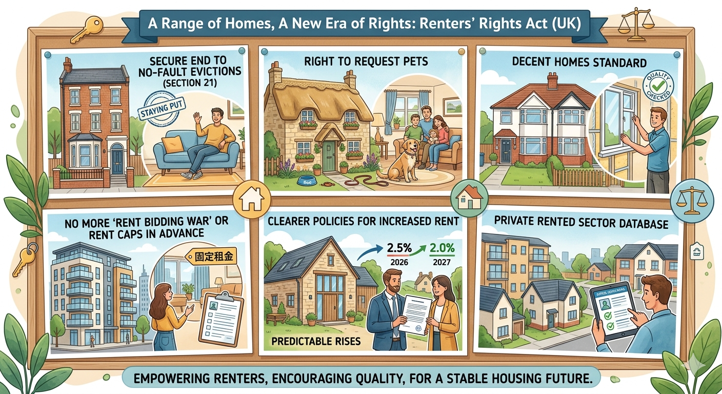 Sống ở Anh (bài 8): Đi thuê nhà hay cho thuê, bạn đều bị luật Renters’ Rights tác động