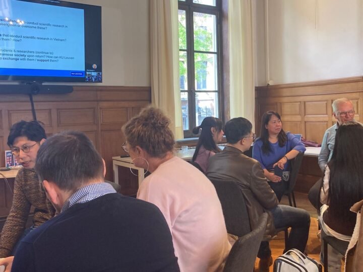 A Vietnamese networking event for academics and PhD students in Leuven, Holland