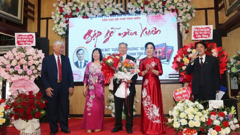 Lời cảm ơn nhân dịp Khai bút Xuân Yêu Thương và ra mắt tập thơ “Chứa chan tình đời”