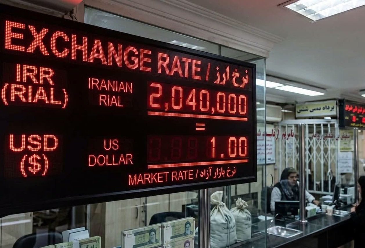 Tiền Iran sụt giá kỷ lục: 2,04 triệu rial mới đổi được 1 USD