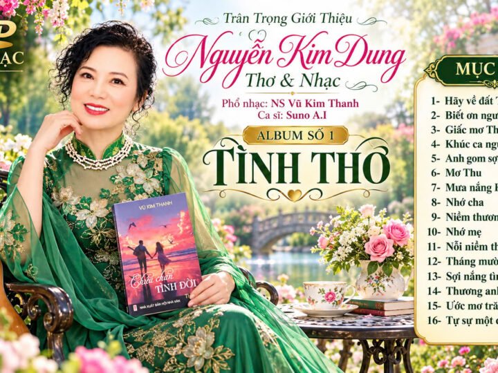 Nguyễn Kim Dung Thơ và Nhạc. Album số 1.  Tình Thơ .