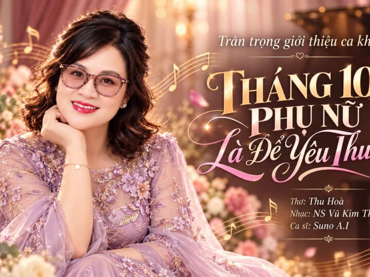 Tháng mười – Phụ nữ là để yêu thương .