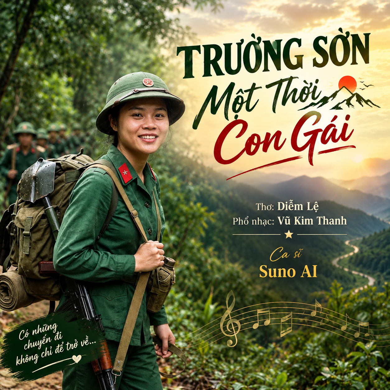 Trường Sơn một thời con gái .