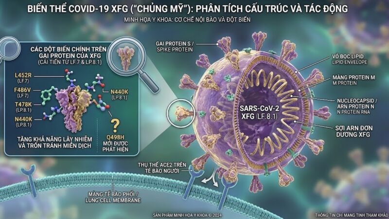 Bạn có cần lo lắng về “American Covid” hay chủng XFG/Stratus?