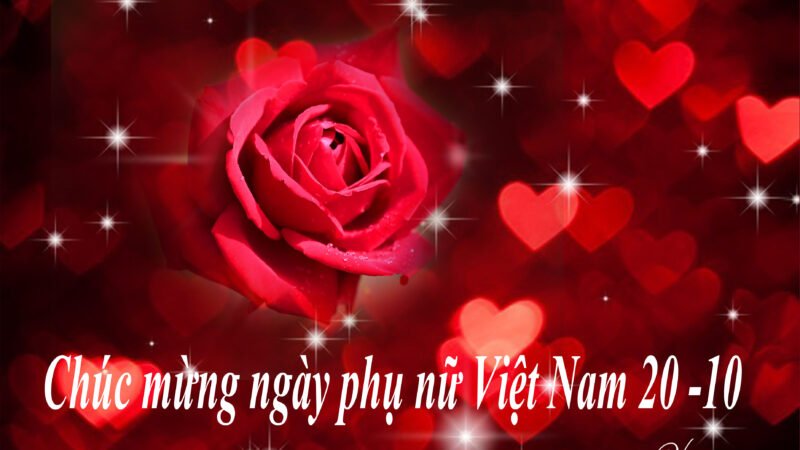 Chúc mừng ngày phụ nữ Việt Nam 20-10